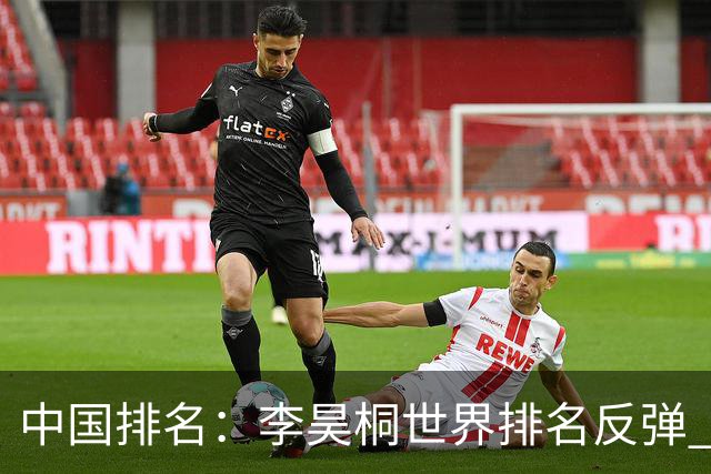 中国排名：李昊桐世界排名反弹 金子豪柴博文上升